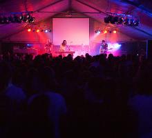 W klubie festiwalowym
